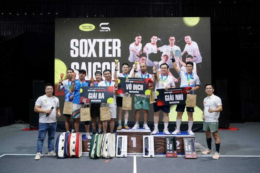 Soxter SaiGon Opening Cup 2026: Bước tiến mới cho Pickleball tại TP.HCM